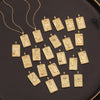 22 Style Classic Tarot Card Pendant Necklace Double Sided Zircon Tarot Necklace Major Arcana Empress Sun Star Sign Women Jewelry - Image 3