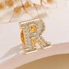 2PCS Metal Initial A To Z 26 Letters Pin Suit Shirt Collar Lapel Brooch Pin Badge Jewelry For Men Women Accessories - Image 11