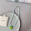 Colorful Beaded Choker Necklace with Heart Pendant Y2K Style - Image 15
