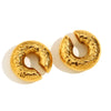 1 Pair Smooth Circle C Shape Clip Earrings For Women Lightweight Without Piercing Cartilage Ear Cuff Gold Silver Color Earrings - Image 10