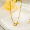 Classics Vintage Stainless Steel Chain Necklace for Unisex Woman Man Simple Charm Daily Jewelry - Image 4