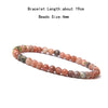 4 mm Stone Bead Bracelet with Multiple Color Options - Image 11