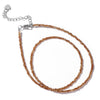 Stone Beads Necklace 2mm Round Faceted Beaded Necklace Crystals Amethysts Necklaces for Women Collarbone Chain - Image 24