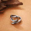 Vintage Stainless Steel Rings for Women Punk Chunky Irregular Smooth Adjustable Open Ring Jewelry Weddings Gifts - Image 39