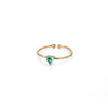 Zircon Heart Birthstone Rings For Women Stainless Steel Gold Color Birthstone Ring Aesthetic Wedding Jewelry Gift - Image 19