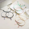 Cartoon Enamel Animal Cat Flower Bracelet for Women Men Charm Pet Pendant Strap Rope Bracelets Handmade Friendship Jewelry - Image 3