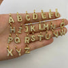 Stainless Steel Gold Plated 26 Letters Name Necklace Zircon Pendant Necklace - Image 2