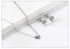 Necklaces Jewelry Sets For Women Girls Stainless Steel Pendant Necklaces And Earrings 2 Pieces Sets Wedding Party Jewelry Gifts - Image 68