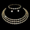 4 Pieces of Women's and Minimalist Necklaces with Earrings, Bracelets, Jewelry Sets, Banquet and Party Accessories - Image 13