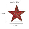Sparkling Star Brooches For Women Men 2-color Rhinestone Star Party Office Brooch Pins Gifts - Image 2