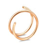 8mm Titanium Double Helix Nose Rings Hinged Segment Ring Ear CartilageTragus Helix Lip Piercing Nose Hoop Studs Punk Jewelry 1PC - Image 15
