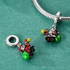 Silver Christmas Charms Santa Reindeer Sleigh Bell Gingerbread Tree Stocking Candy Cane Pendant Fit Bracelet Jewelry Gift - Image 4