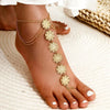 Summer Beach Accessories Feet Jewelry Simple Sexy Handmade Bead Chains Tassels Toe Foot Bracelet For Women - Image 14