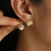 Vintage Metal Shell Stud Earrings for Women Accessories Personalization Jewelry Earrings Daily Wear Creative Jewelry Gift - Image 3