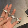 Gothic Vintage Harajuku Butterfly Crystal Choker Pendant Chain Necklaces For Women Charm Y2K Accessories Jewelry Gift - Image 3