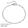 Stainless Steel Snake Chain Anklet for Women Summer Beach Gold Color Anklets Jewelry - Image 11