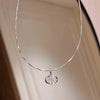 Fresh elegant simple earring Drape oval diamond pendant earrings for women suitable for daily jewelry gifts - Image 7
