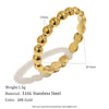 Stainless Steel Dot Diamond Fried Dough Twists Love Open Ring Heart Series Ring Small Round Cake Opening Ring - Image 15