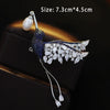 Design Crystal Flower Basket Snowflake Brooches for Women Maple Leaf Animal Corsage Coat Suit Accessories Pins - Image 13