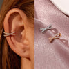 1PC Punk Metal Zircon Ear Cuff Ear Clip for Women No Pierced C Shape Geometric Small Ear Cuff Ear Wrap Ear Cuff Clips Jewelry - Image 1