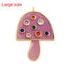Rainbow Sun Happy Face Round Lemon Mushroom Charm Pendant, Gold Plated Zircon Necklace Bracelet Handmade Jewelry - Image 24