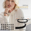 Handmade A-Z 26 Letter Heart Bracelet Woven Baided Rope Women Men Initials Name Adjustable Bangle Couple Lover Friends Jewelry - Image 2