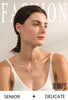 Cubic Zirconia Cross Pendant Necklace in Stainless Steel - Image 9