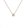 Bubble Letter Necklaces for Women Zirconia Initials Pendant Gold Plated Stainless Steel Chain Jewelry Gifts Monther's Day Gifts - Image 17