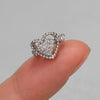 1PC Delicate Zircon Clip on Earrings Female Heart Ear Cuff No Piercings Fake Cartilage Earrings for Women Jewelry - Image 8