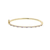Thin Colorful CZ Paved Gold Color Bangle For Women Micro Paved Cubic Zirconia Sparking Jewelry - Image 10