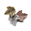 Vintage Maple Leaf Brooches Clothing Collar Lapel Brooch Pins Unisex Plant Pins Office Party Casual Accessories Gifts Jewelry - Image 2