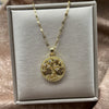 Crystal Tree of Life Necklace for Women Stainless Steel Long Chain Pendants Choker Aesthetic Jewelry collares - Image 1