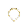 1Pc Titanium Hinged Segement Nose Ring Hoop Earrings for Women Heart Star Cartilage Helix Piercing Ear Tragus Piercing Jewelry - Image 10