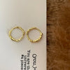 Silver Hoops Earrings for Women Simple Irregular Versatile Round Circle Earrings Prevent Allergy Jewelry Party Gift - Image 10