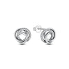 Infinity and Heart Stud Piercing Earrings with Crystal Accents - Image 23