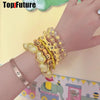 Women Gothic Lolita Dopamine Girl Jewelry Spicy Girl Y2K Candy Fluorescent Star Heart Accessories Bracelet Bracelets - Image 5