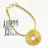 Exaggerated Metal Alloy Big Sun Pendant Necklace For Women Jewelry Show Model Clothing Statement Accessory - Image 7