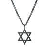 Classic Star of David Pendant Necklace for Men Women Stainless Steel Geometric Hexagon Amulet Casual Jewelry Party Gift - Image 15