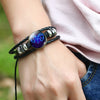12 Zodiac Signs Constellation Charm Luminous Bracelet for Men Multilayer Weave Leather Bracelet Bangle Jewelry Gifts - Image 3