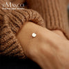 Stainless Steel Bracelets for Women Adjustable Chain Charm Bracelets Women Minimalist Round Bracelet Jewellery - Image 3
