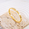 Open Stainless Steel Bangle with Decorative Stone Details in Multiple Styles - Image 18