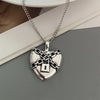 Punk Rock Red Black Heart Pendant Chain Necklace For Men Women Cool Hip Hop Street Vintage Goth Accessories Jewelry - Image 6