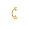 1PC 1PC Silver U-shaped Heart Star Flower Horse Eye CZ Cartilage Piercing Ear Bone Nose Ring Earring Jewelry - Image 14