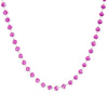 1pc Stainless Steel Necklace Multicolor Round Glass Beaded Chain Necklace For Women Party Club Collar Choker Necklace Jewelry - Image 11
