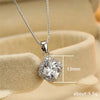 Simple and Elegant Cushion Cubic Zirconia Pendant Necklace for Women Temperament Lady's Engagement Wedding Jewelry - Image 6