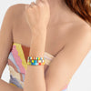 Colorful Acrylic Bead Bangle Set in Multiple Designs - Image 26