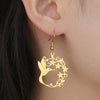 Hummingbird Earrings for Women Stainless Steel Flowers Birds Dangle Earrings Filigree Boho Jewelry Gifts - Image 2