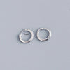 Stainless Steel 1 Pair Minimalist Huggie Hoop Earrings For Women Gold Color Tiny Round Circle 6/8/10mm Punk Unisex Rock Earring - Image 24