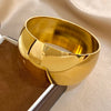 Smooth Stainless Steel Cuff Bracelet with Three Width Options - Image 10