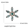 Rhinestone Snowflake Brooch for Women Unisex Pearl Flower Pins Banquet Party Backpack Gifts Jewelry Accessories - Image 9